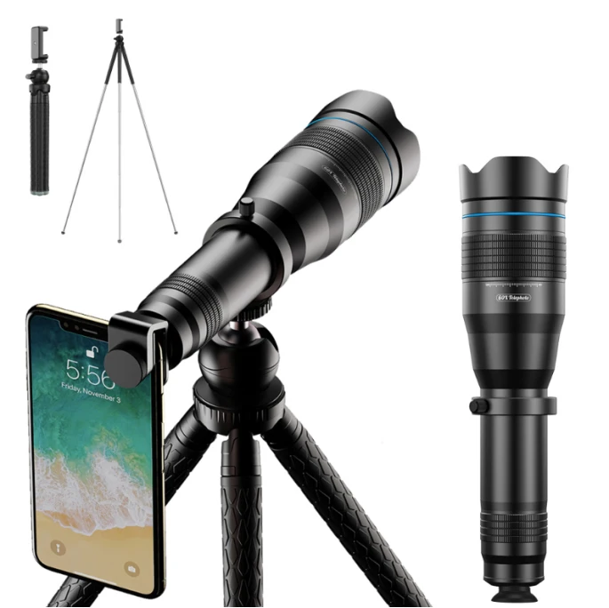 New design Mobile Phone Lens 60X Optical Telescope cellphone Camera Zoom Lenses