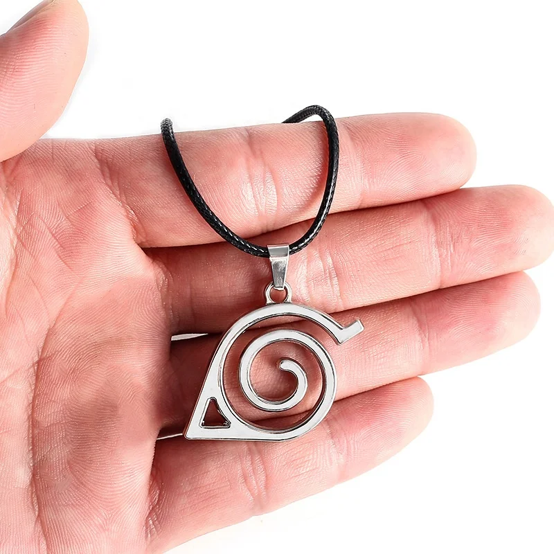 Men  Akatsuki Necklace Pendant Uchiha Itachi Sasuke Kakashi Ten Taisha Shariken Shuriken
