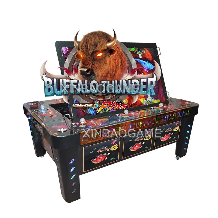New Coming Shooting Fishing Ocean King 3 Plus Buffalo Thunder Fish Game Table Gambling