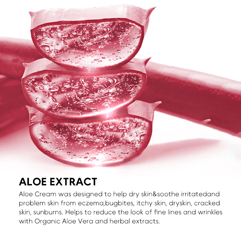 100% natural aloe vera gel natural body face care Soothing organic Skin Care aloe vera gel