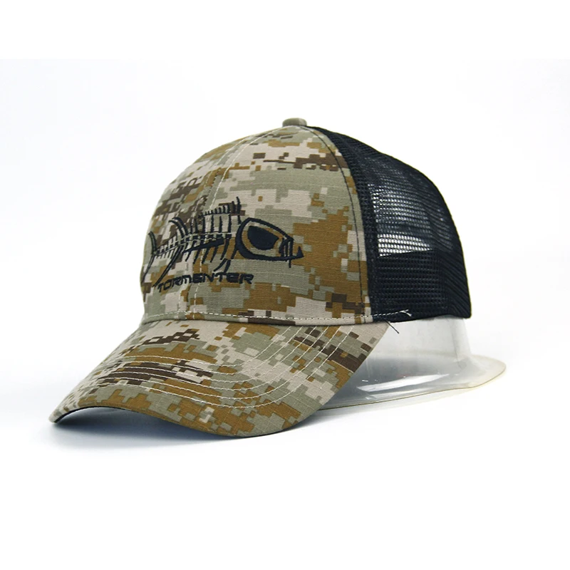 Customized Adult Outdoor Sports Baseball Cap Cotton Polyester Hand Embroidered Argyle Pattern for Golf