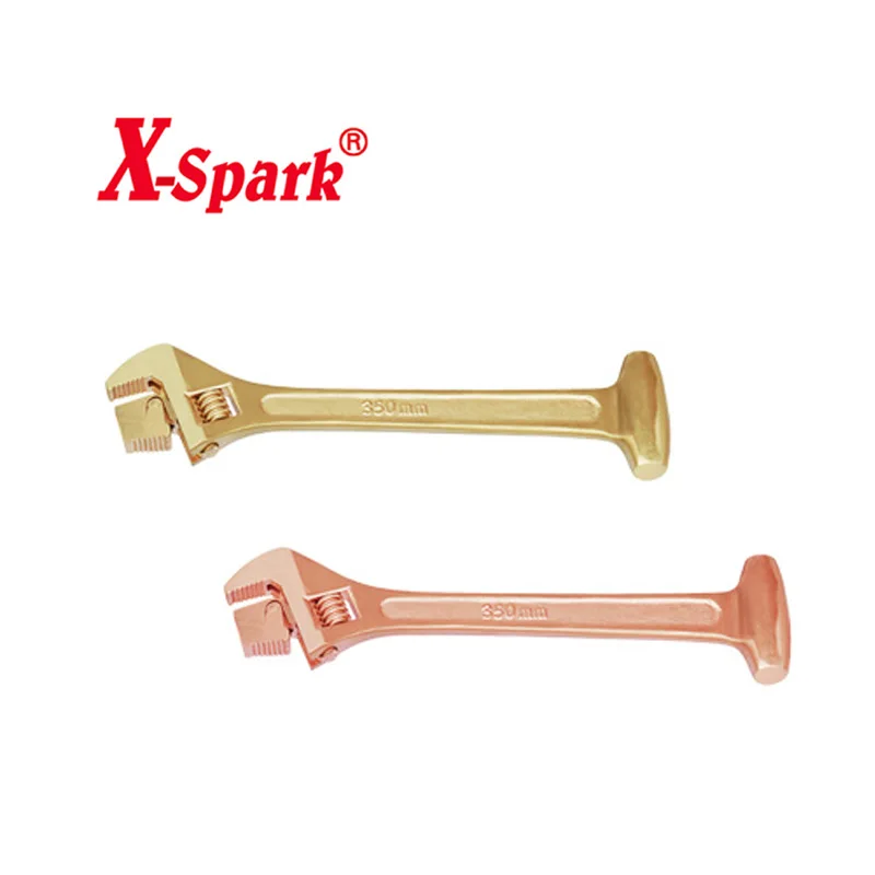 X-SPARK ATEX Non Sparking Non Magnetic Explosive Environment Explosion-proof three-way adjustable wrench