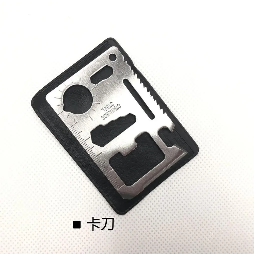 Outdoor Camping Survival Kit 9 in 1 Multi Survival Gear with Compass