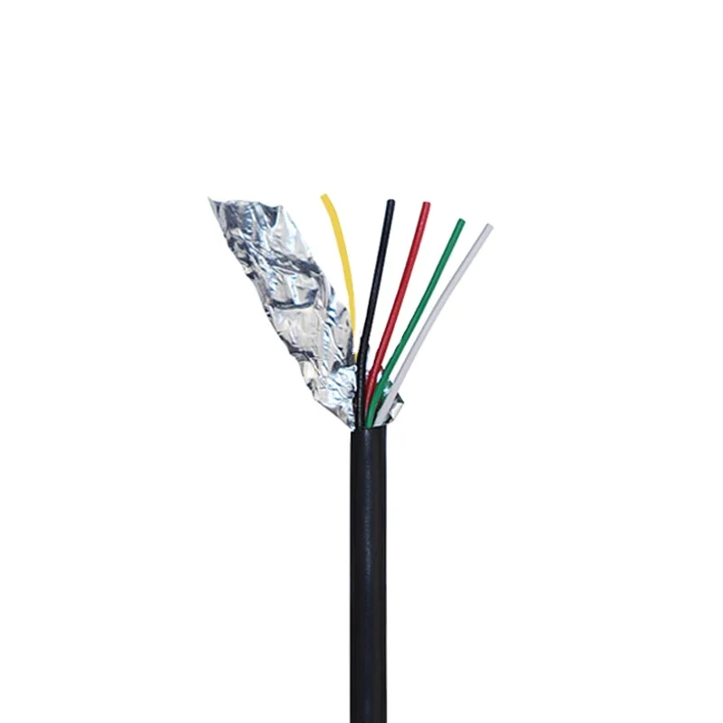 singal cable Awm 5 Core with AL shield Power Control aluminum foil cable PVC Insulated Multi core Electric Copper Cable