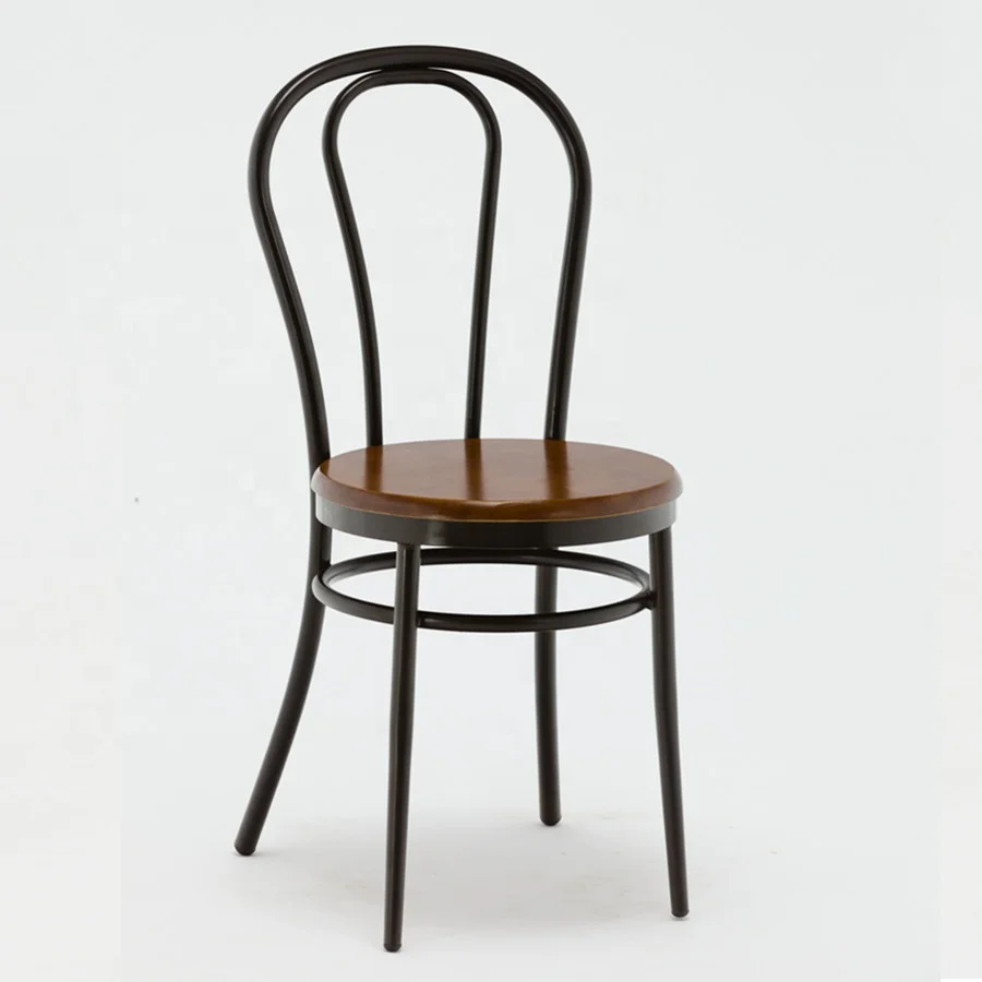 Industrial Metal Furniture Event Party Chair Stackable Metal Benwood Dining Chairs Banquet Chair