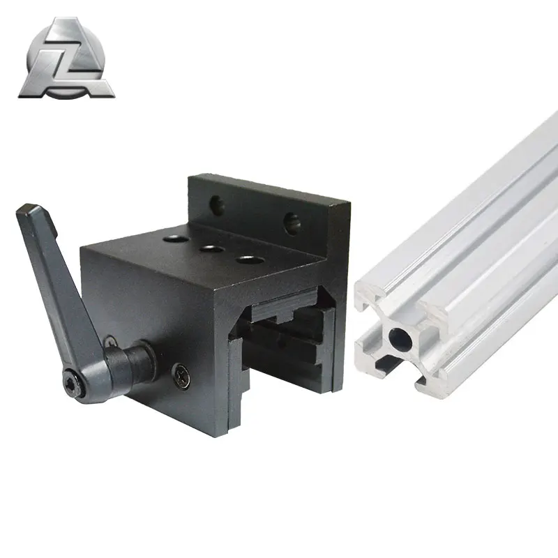 Aluminum anodized silver high quality t slot slider linear bearing
