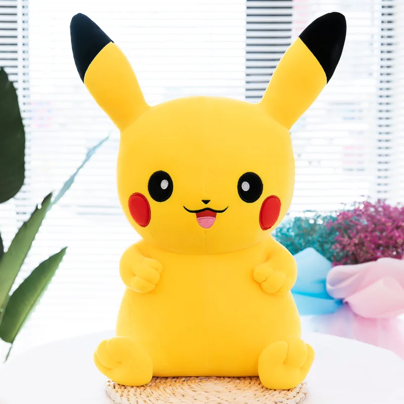 Wholesale Big Size Pikachu Plush Toy Stuffed Animal Plush Doll Kids Pillow Toy