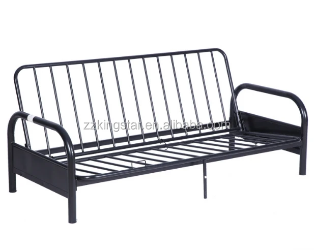 
Cheap home dorm metal sofa bed 2 sizes available metal folding sofa bed frame 