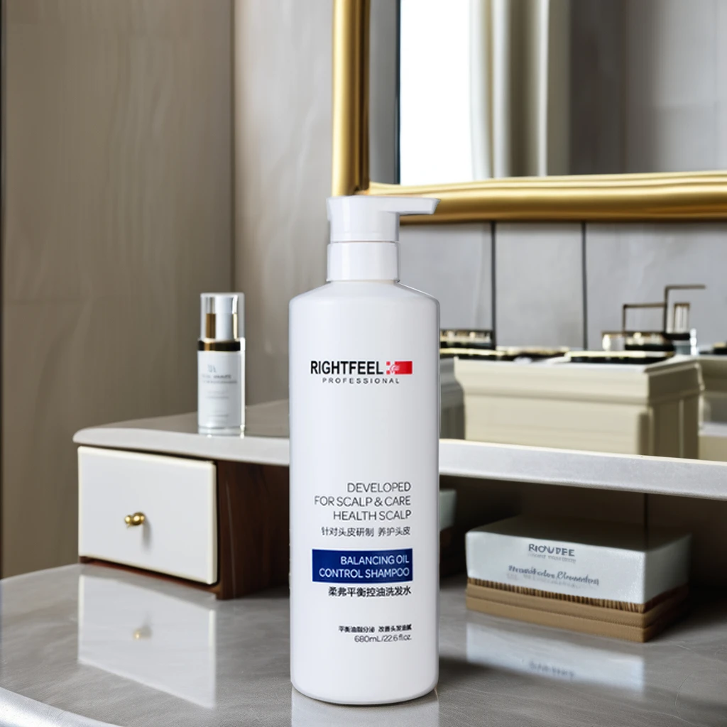 Очищающий 680 мл масляный шампунь высокого качества с ароматом для глубокой очистки длительный контроль масла и стойкое освежение.