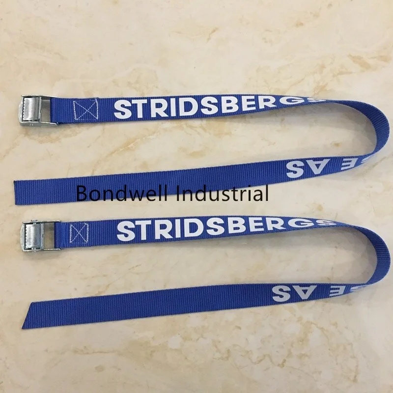 motorbike surfing board 1 inch 25mm wide lockable custom tie down lashing straps