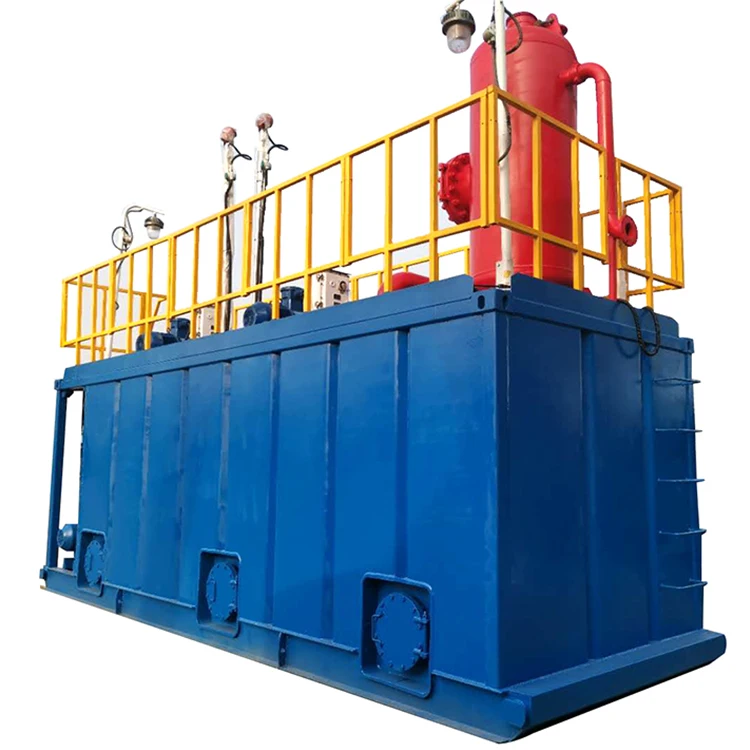 Well washing equipment Oilfield Mud Tanks Oilfield Drilling mud mixing tanks