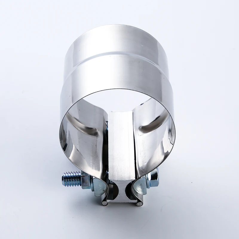 SIN High Quality Stainless Steel Easy Seal Stainless Butt Joint Band Exhaust Clamp for Car exhaust pipe