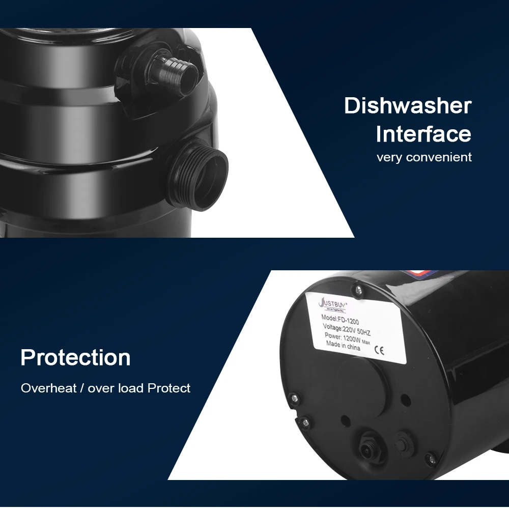 10 лет гарантии заводская цена 1200 Вт измельчитель пищевых отходов мусора для кухни из нержавеющей стали