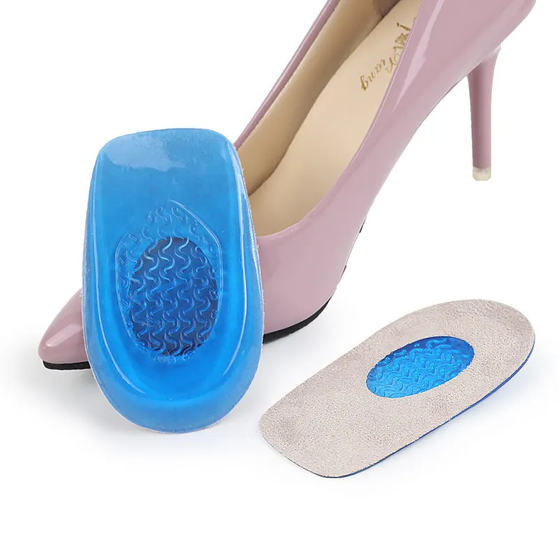 shoe inserts cup heel silicone gel heel cushions