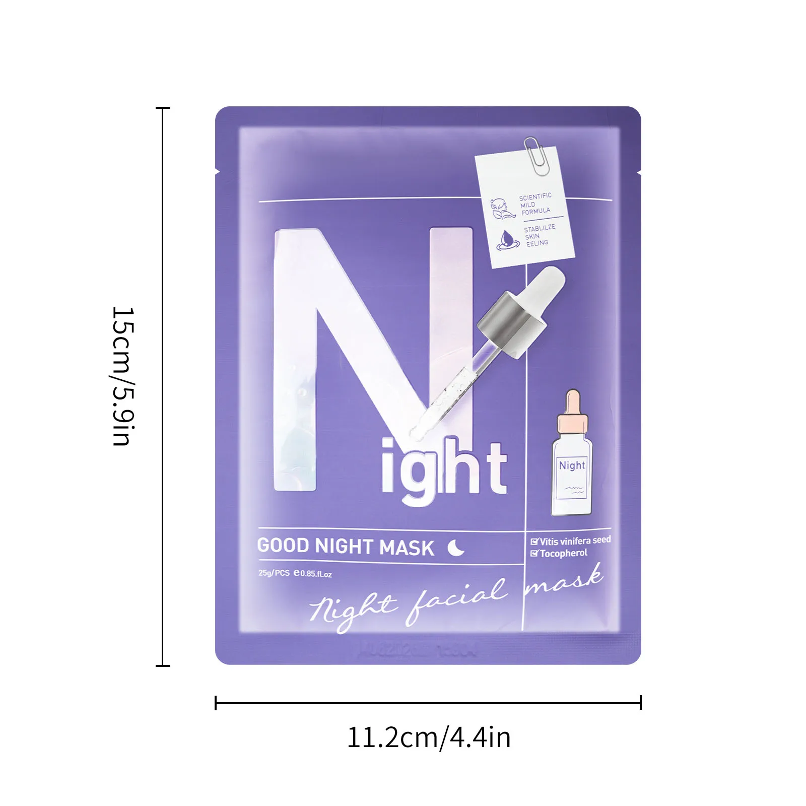 Wholesale price bio colagen face mask night whitening beauty facial mask sleeping night facial mask