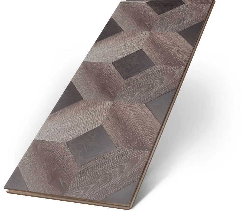 Wholesale Price Workmanship Interlocking White Indoor Laminate Flooring Wood, Customized 12Mm Ac4 Style Selections Wood Parquet