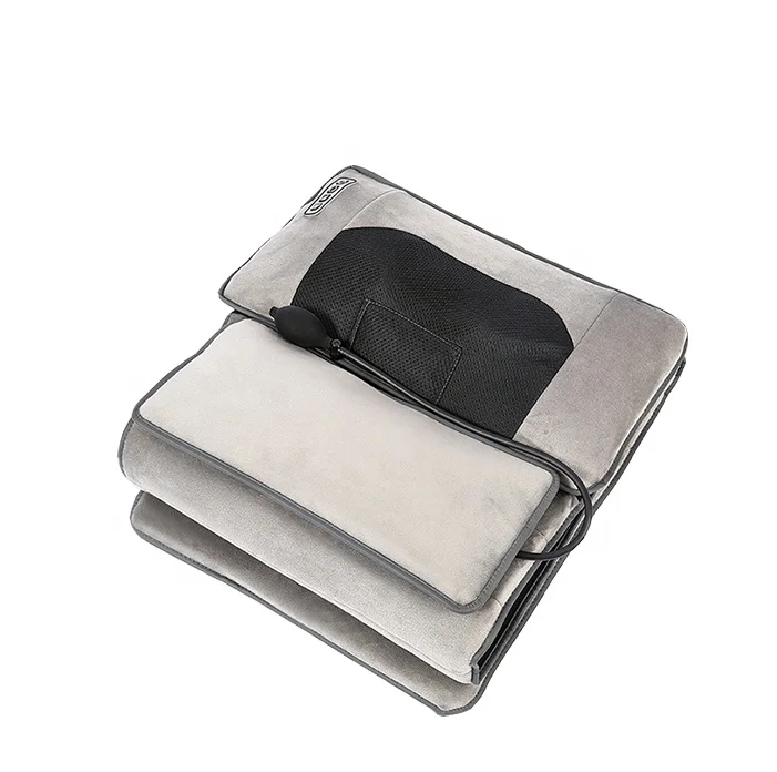 Fuan Meiyang korea electric full body neck back shiatsu vibration massager mat adjustable massage mattress with massage