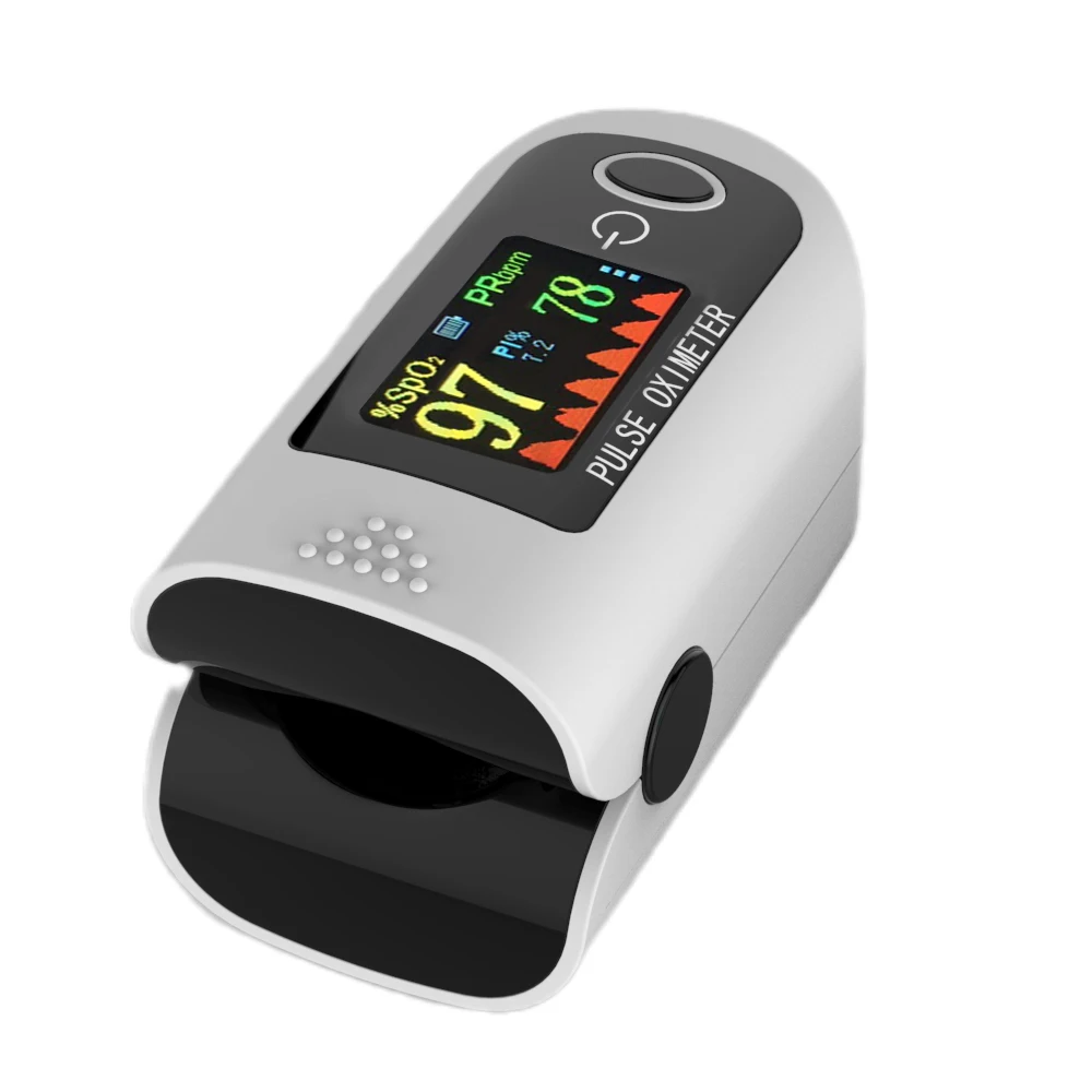 X1805(2) Color screen pulse fingertip blood oxygen saturation blood oxygen clip PI heart rate detection sensor