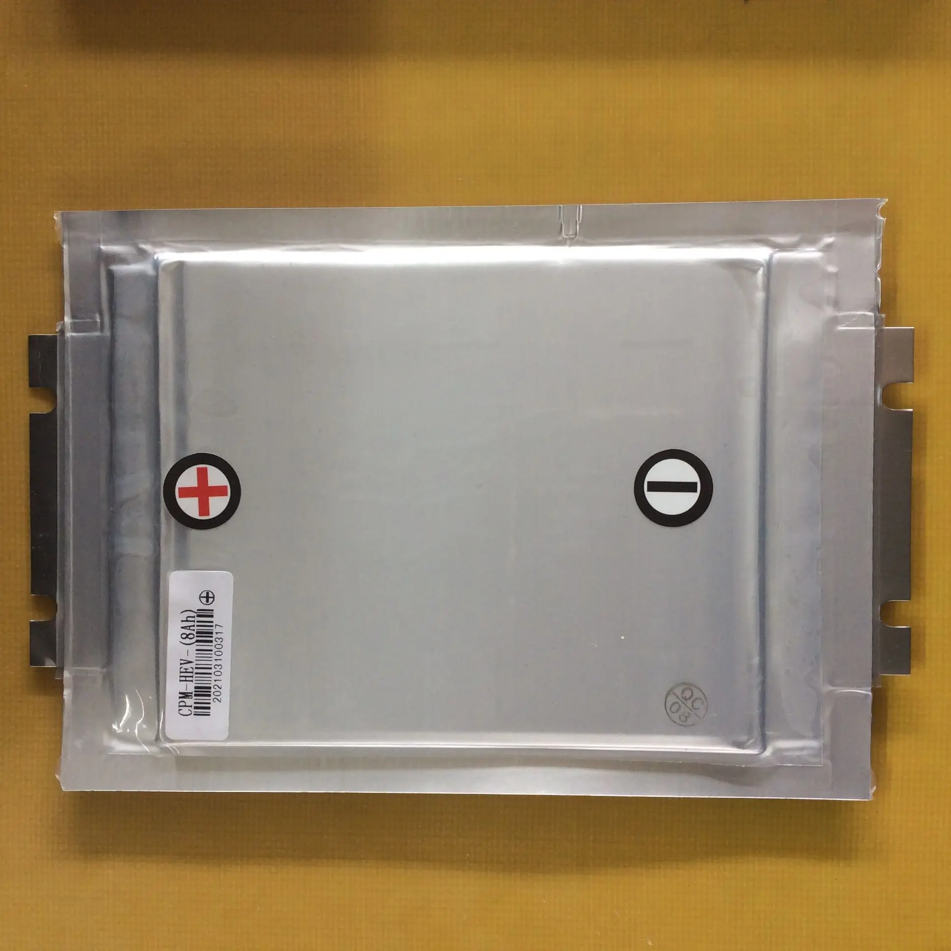 Hev Lithium battery High Discharge Rate Deep Cycle NMC Lithium Pouch Battery Cell 3.6V 8Ah