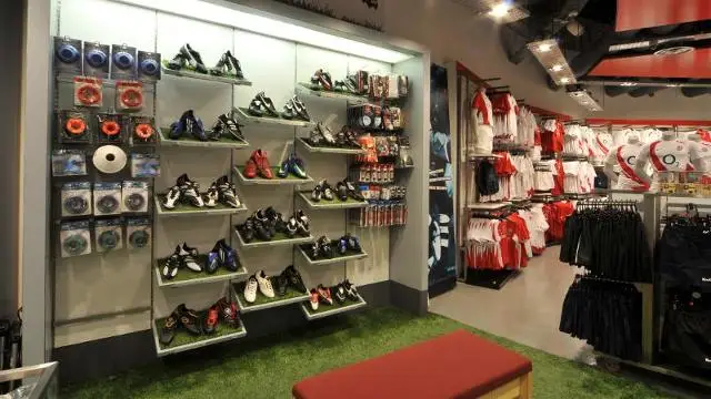 Fashion Style Sports Shop Decoration Small Shoe Store Design interior design decoration for shoe shop