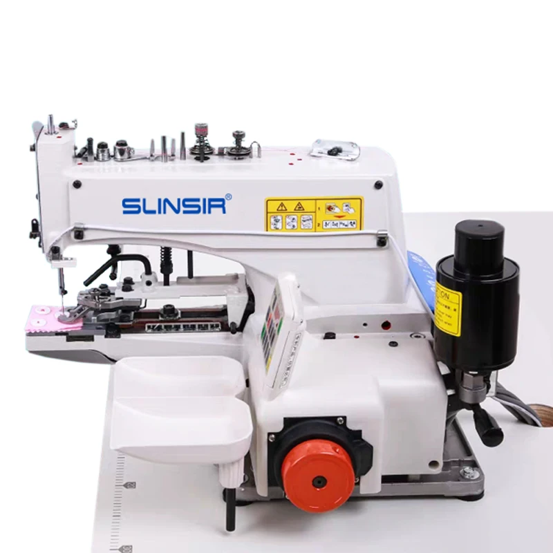 Dependable performance button attach industrial sewing machine