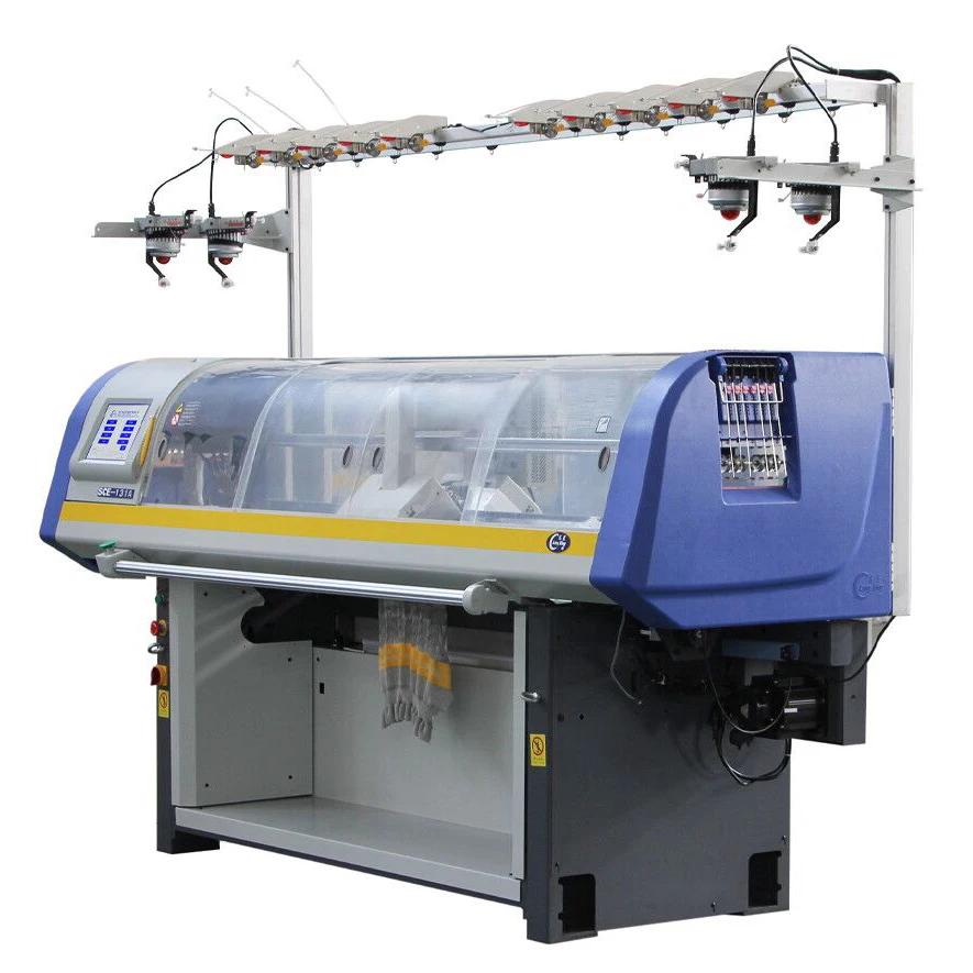 pull over sweater flat knitting machine