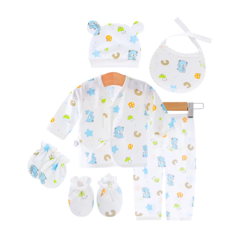 Everystep Comfortable baby clothes sets 6pcs baby clothing suits new born baby clothes sets