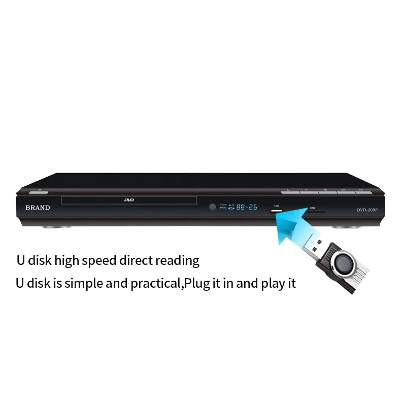  Портативный пульт дистанционного управления LEISOUND решение MTK/sunplus H D M I DVD-плеер караоке-плеер с объективом