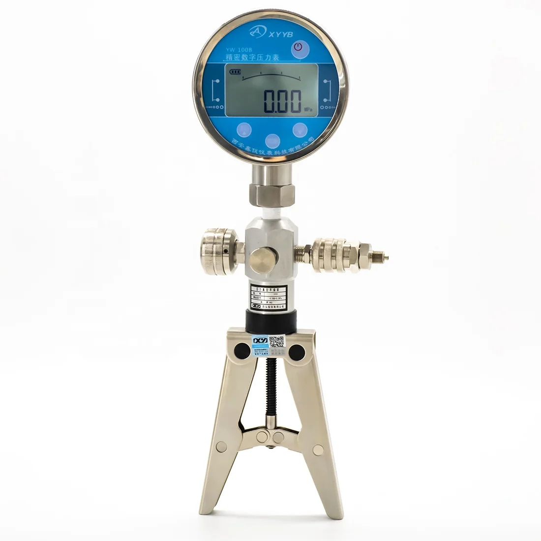 1.6 Mpa Mechanical Portable Handheld Hand Pressure Pneumatic Test Pump