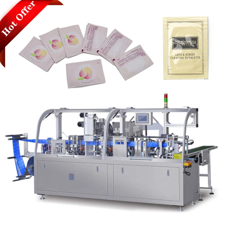 High speed Price Single wet wipes machine packaging Towel Packing Machine