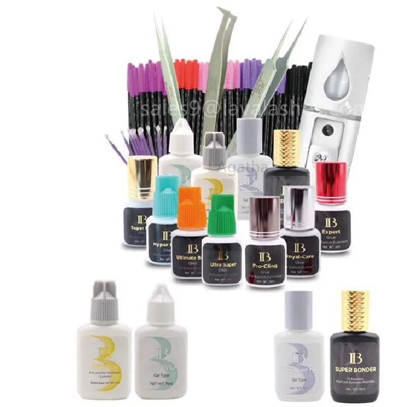 Wholesale Korean original OEM ODM  Eyelash i-Beauty adhesive 5ml ib glue eyelash korea eyelash extensions glue