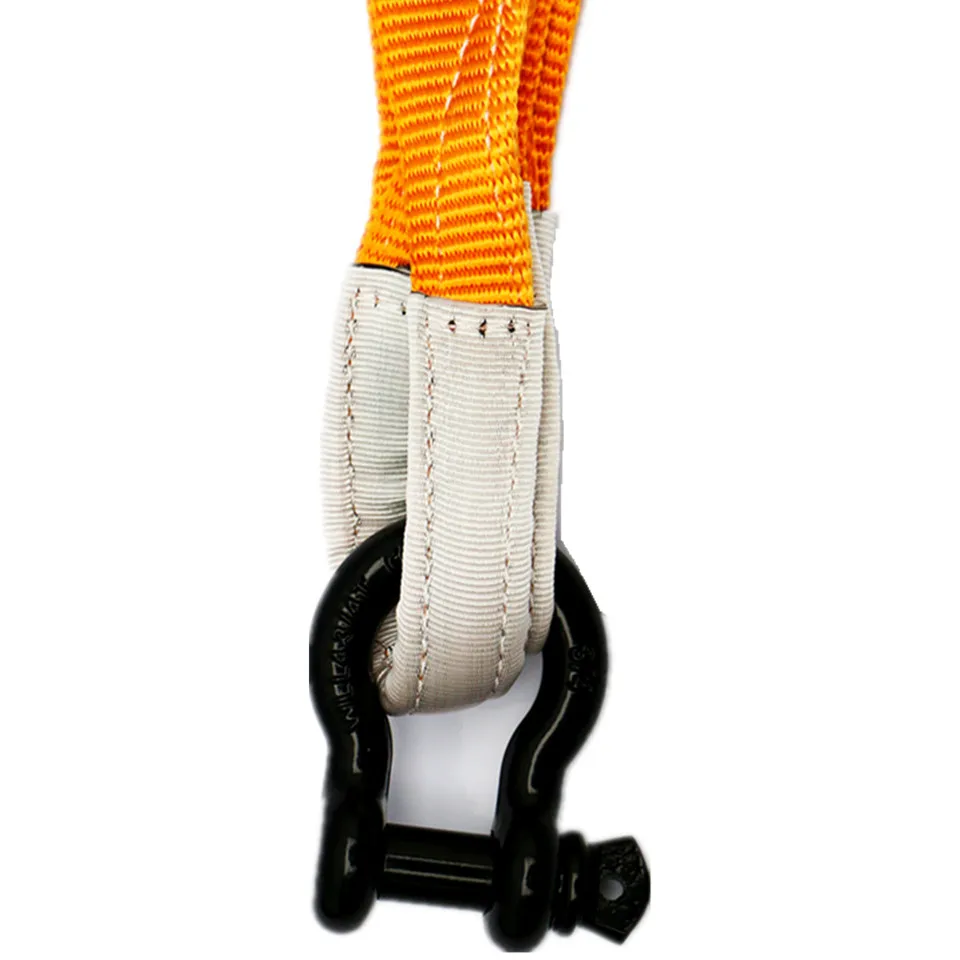 Оранжевый спасательный ремешок для внедорожника, грузоподъемность 8000 кг, длина 9 м, ширина 60 мм, Буксировочные Ремни для вездеходов всех транспортных средств