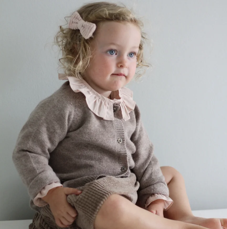 Newborn Baby Cashmere Sweater and Pants Sets Knitted Cashmere Tops Boys Girls Outfits 2 Pieces Baby Clothing Quantity OEM