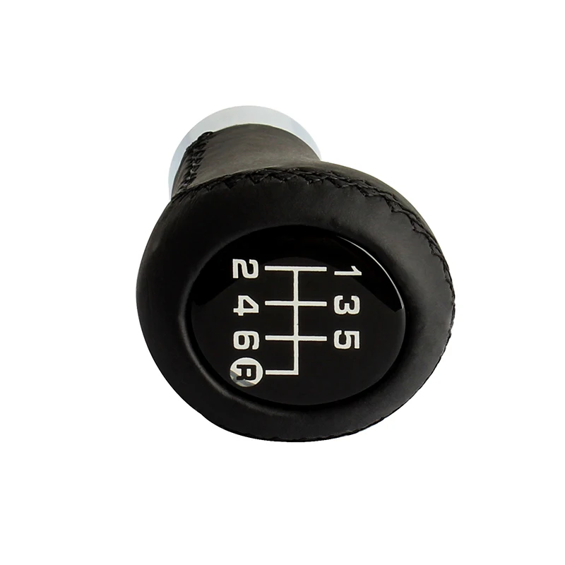 Customize Universal manual automobile tiypeor shift knob leather 5-speed custom logo shift knob