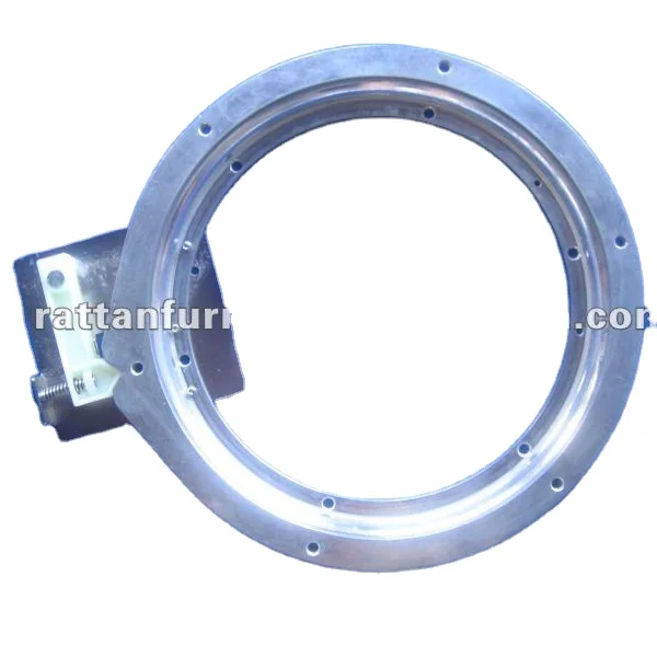 Swivel bearing with stop for D-Shape and Kidney Shape Lazy Susans