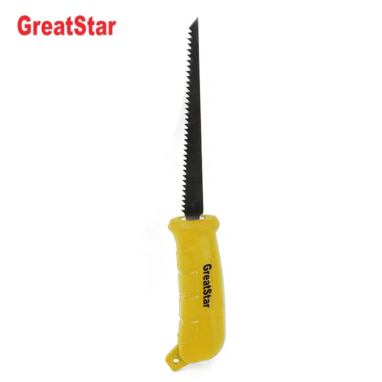 6-inch/152mm Wallboard Saw / Jab Saw With Comfortable Handle Perfect For Drywall, Wood Or Plastic Cutting