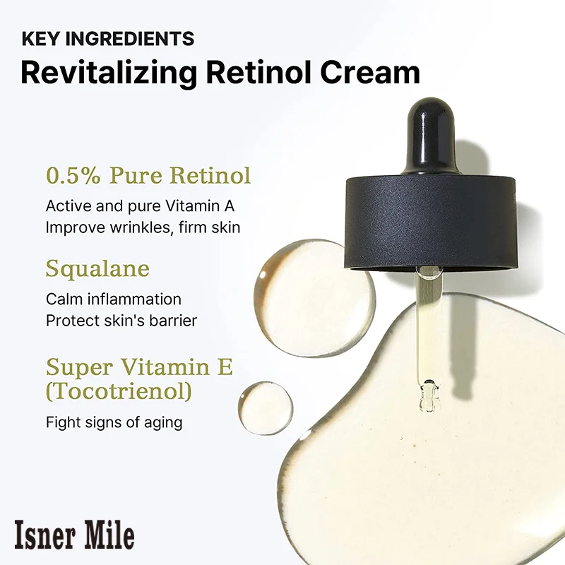 OEM/ODM Private Label 100g Retinol 0.5 Oil Super Vitamin E Face Oil Bottle Reduces Wrinkles Improves Radiance Face Oil