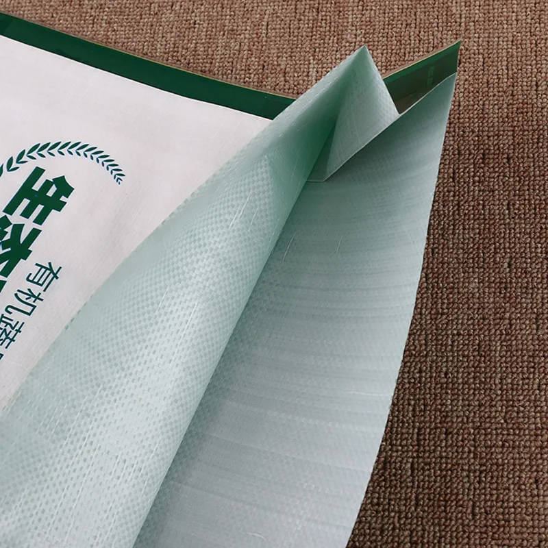 2022 1kg 2kg 3kg 5kg 10kg strong large size full BOPP print 25kg long rice packing sack rice feed flour fertilizer bag