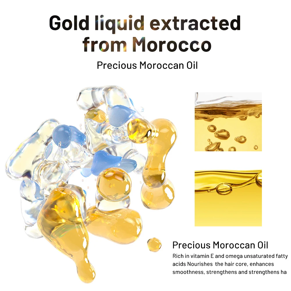 MOIKAHot Sale Private Label Organic Hair Treatment Capsule Serum Hair Care Smooth Vitamin Hair Oil Capsules