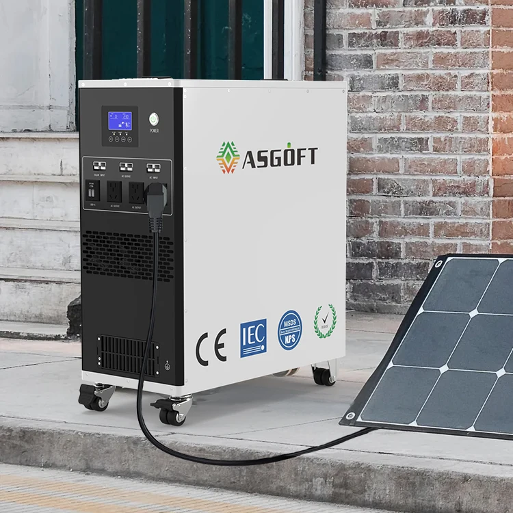 6000Wh система хранения солнечных батарей литиевая LiFePo4 3000 Вт портативная электростанция для дома