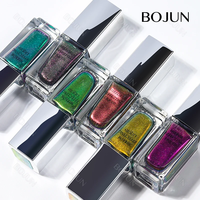 New Arrival High Quality Mirror Nail Powder Liquid Nails Magic Chrome Chameleon Pigments for nails art decoration