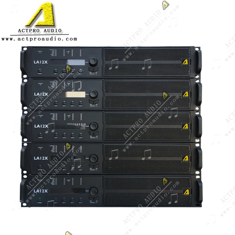 Усилитель мощности ACTPRO LA12X 2 в 4 профессиональный усилитель звука для сцены