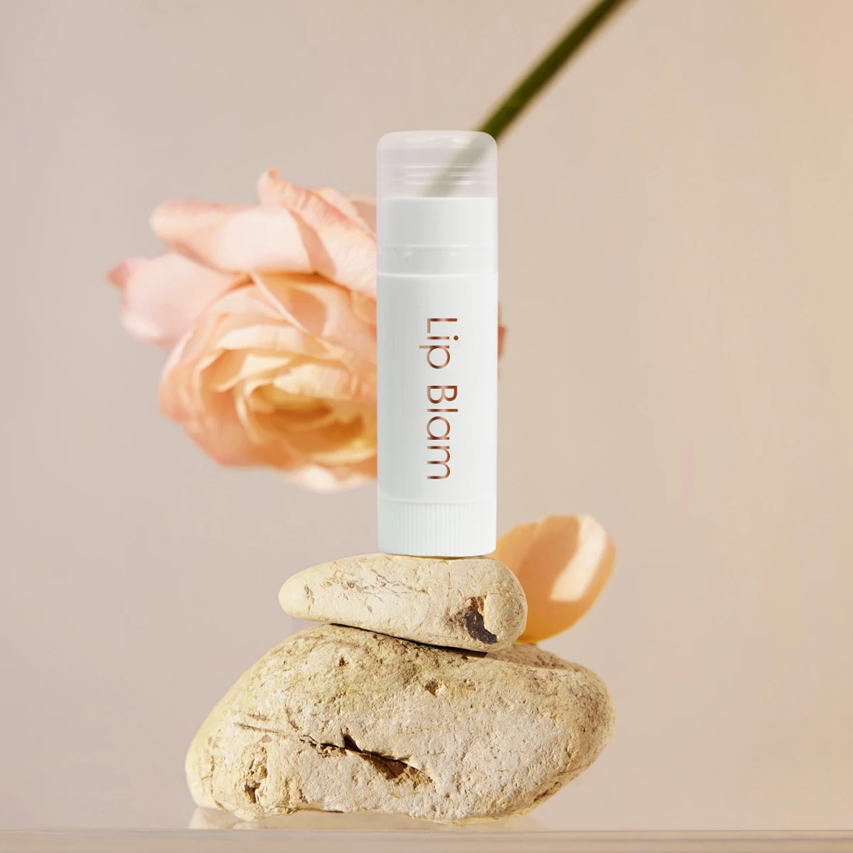 CCLB0043 Manufacturer Vitamin E Moisturizing Lipbalm Bee Wax Natural Customized Logo Lipgloss Repair Exfoliating Lipbalm