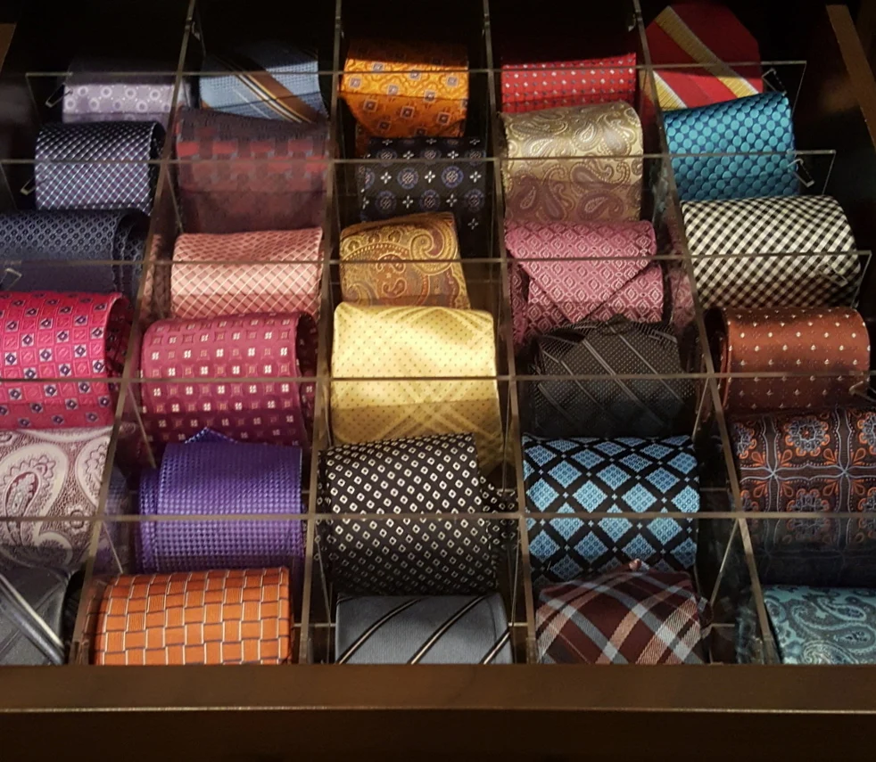 VONVIK Acrylic Closet Storage Organizer Acrylic Drawer Divider