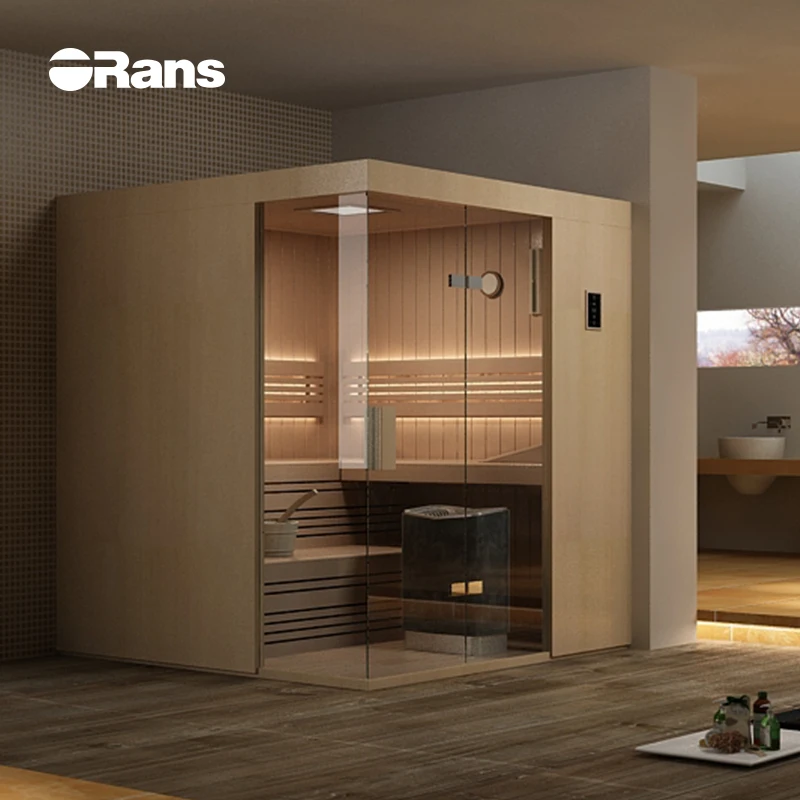 Cheap Outdoor Design Most Popular Dry Steam Multifunction Computerized Sauna Room Wet Steam