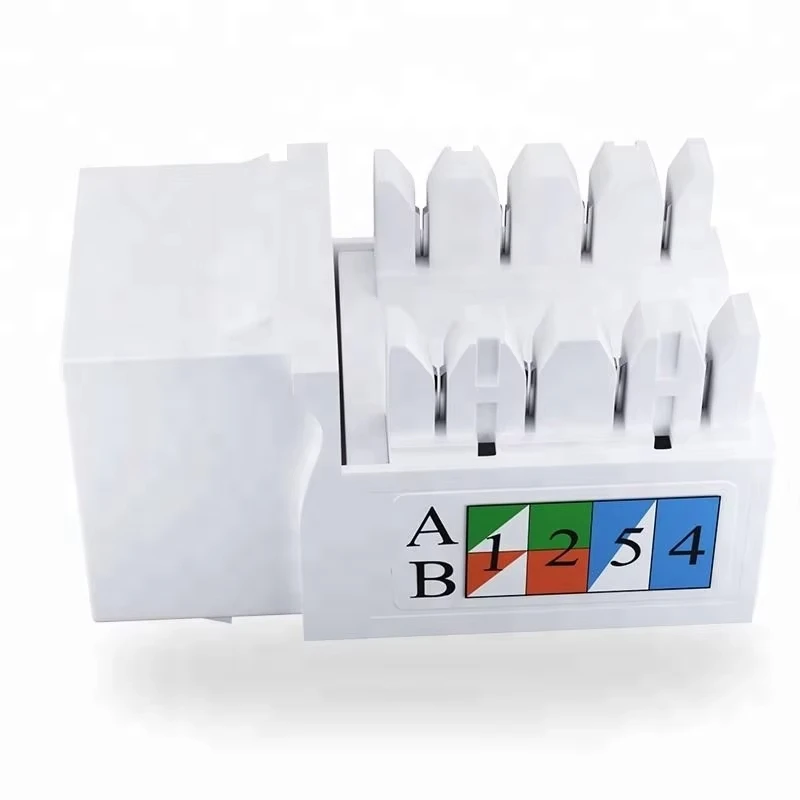 IDEX Cat6 UTP Keystone Jack модульные женские разъемы UL Listed Cat 6 RJ45