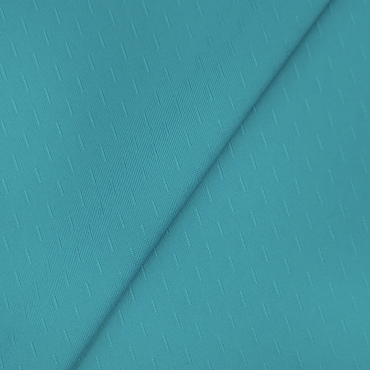 New Fashion Knitted Stretch Fabric 86 Nylon 14 Spandex Material Jacquard Fabric For Clothing