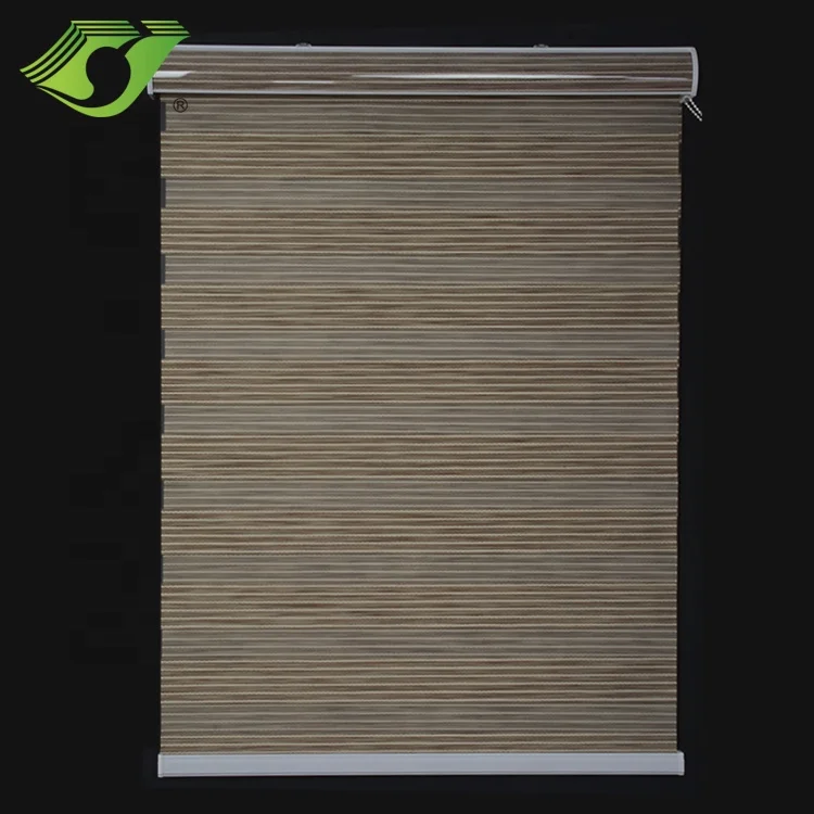 Home decor custom blackout modern zebra blinds for window customize size automatic roller shade manufacturer