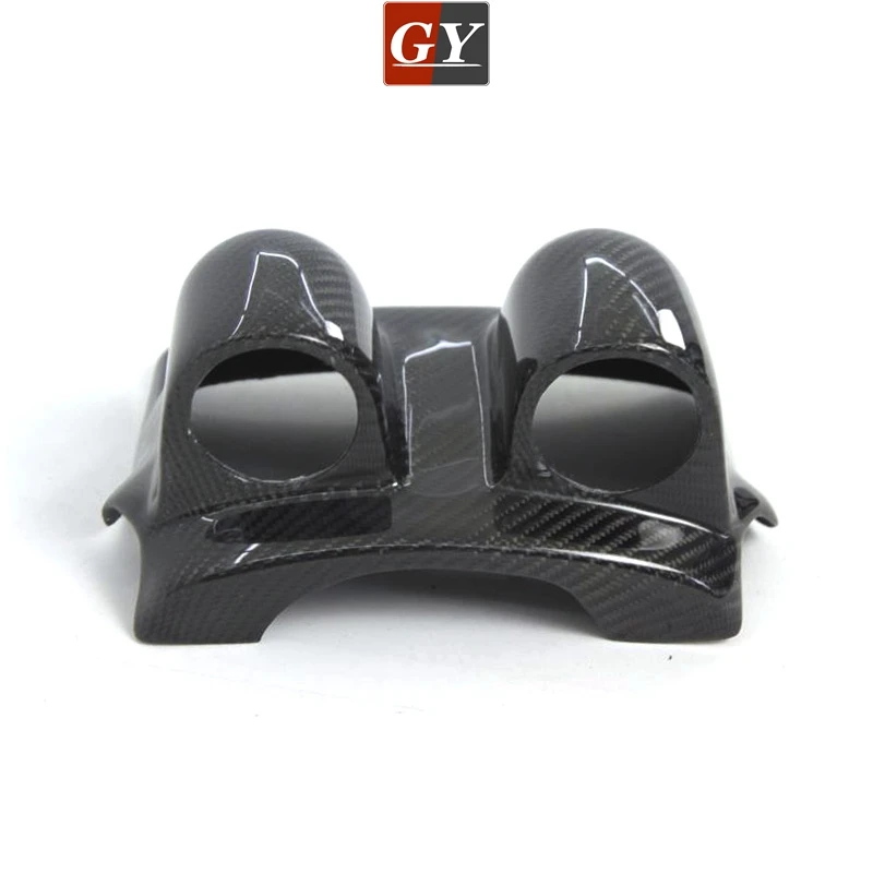 CARBON FIBER STEERING WHEEL DOUBLE GAUGE POD (52MM) FOR MITSUBISH 08-16 EVO 10