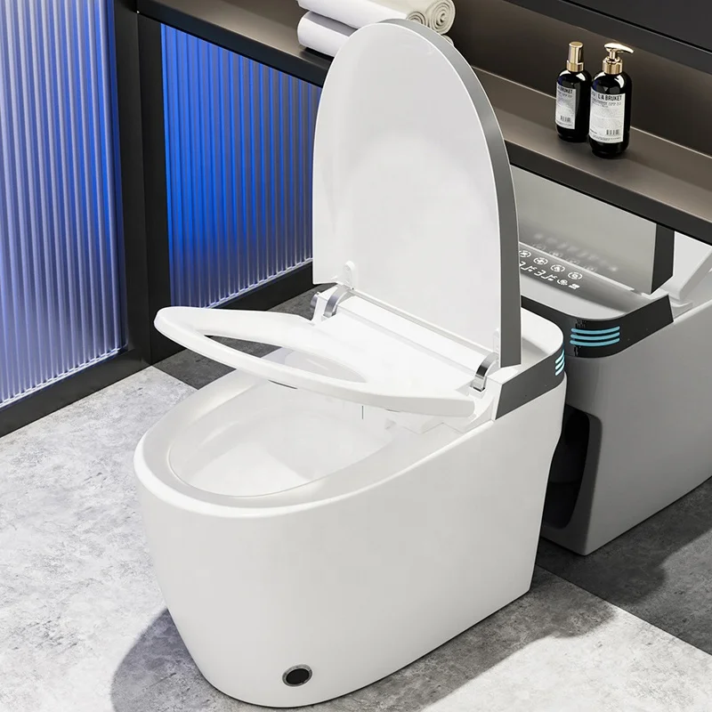 New high end floor mounted automatic flush electric toilet bathroom ceramic intelligent smart toilets